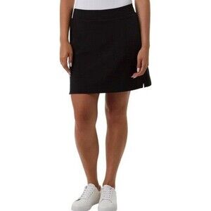NWT 32 Degrees Cool Lined Skort w/ Pockets Activewear Black